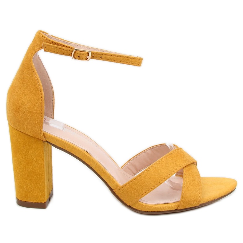 Sandali gialli sul palo NF-40P Giallo