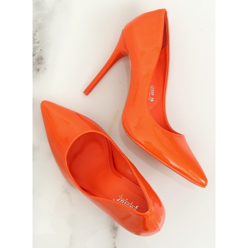 Tacchi a spillo da donna arancione LE03P Orange II-GAT arancia