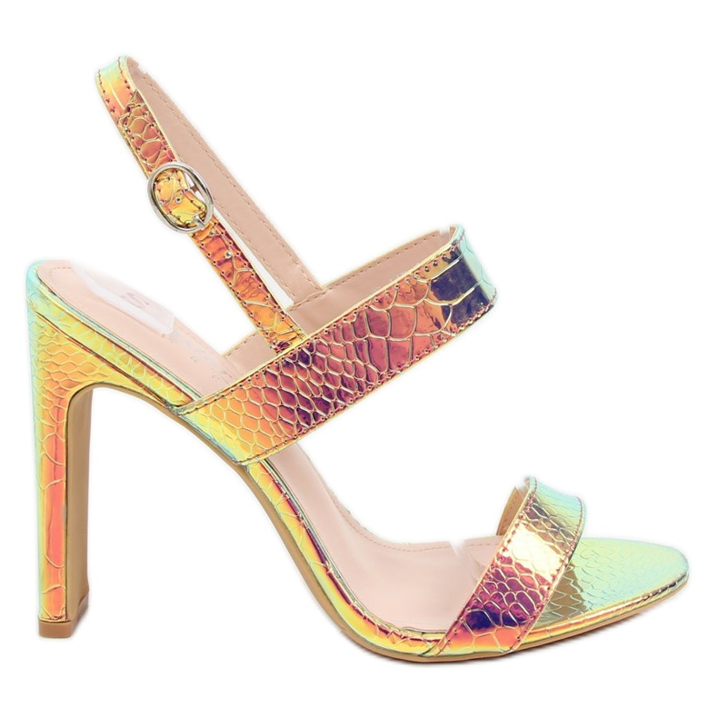 Sandali color petrolio NF-41P Rosy rosa