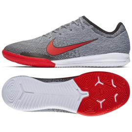 Scarpe indoor Nike Mercurial Vapor 12 Neymar Pro Ic M AO4496-170 grigio grigio