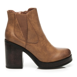 Super Mode Stivali da donna alla moda marrone