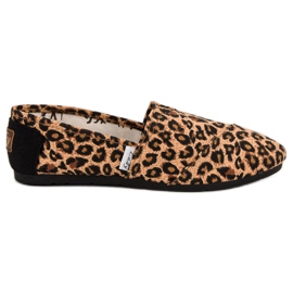 L. Day Slipon maculati marrone