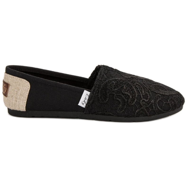 L. Day Slipon Con Motivo nero