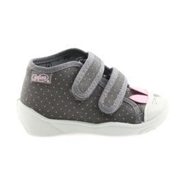 Scarpe per bambini Befado 212P059 grigio rosa