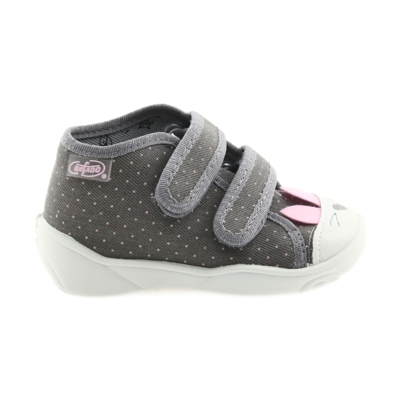 Scarpe per bambini Befado 212P059 grigio rosa