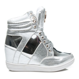 Vices Sneakers alla moda con ornamento grigio