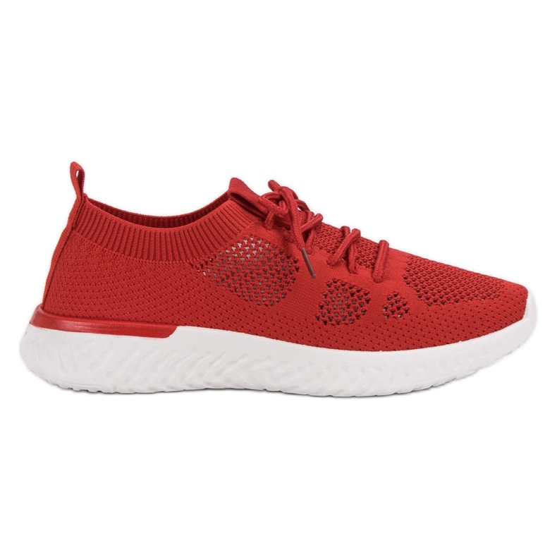 Scarpe sportive ariose rosso