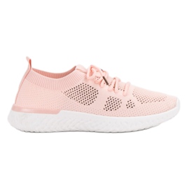 Scarpe sportive ariose rosa