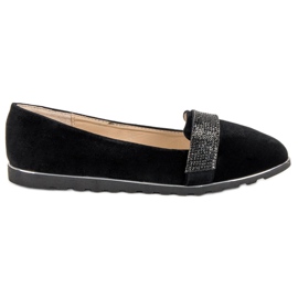 Ballerine in velluto nero