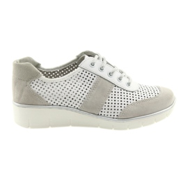 Scarpe sportive da donna Filippo 028 bianche e grigie bianco grigio