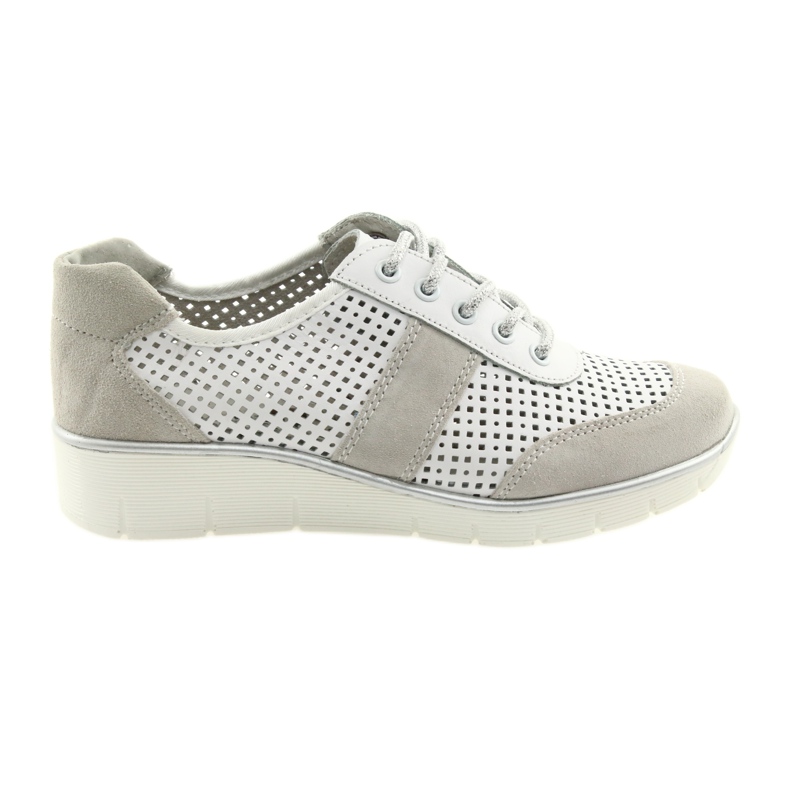 Scarpe sportive da donna Filippo 028 bianche e grigie bianca grigio