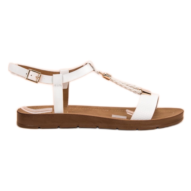 Filippo Sandali bianchi alla moda bianca