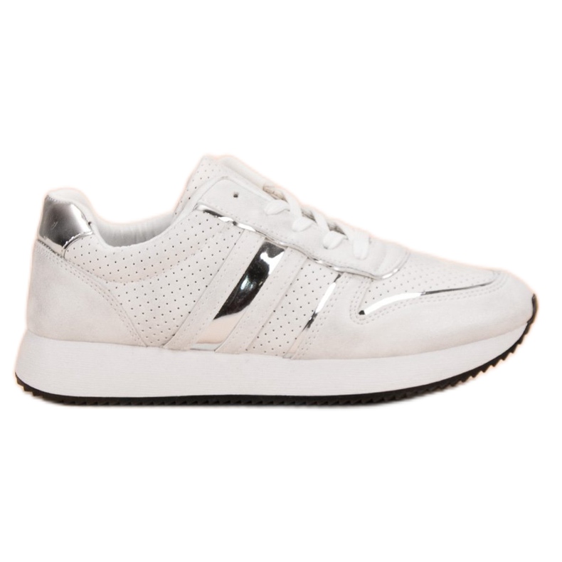 Comode scarpe da ginnastica bianche bianca