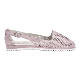 Ballerine VINCEZA in pelle rosa