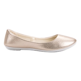 Vinceza Ballerina d'oro marrone