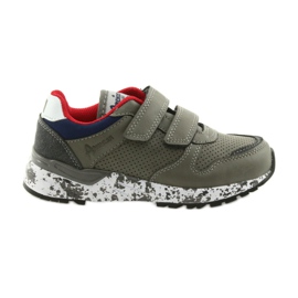 Soletta in pelle per scarpe sportive American Club grigio rosso blu navy