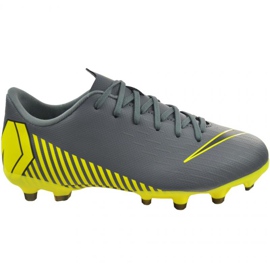 Nike Mercurial Vapor 12 Academy Mg Jr AH7347-070 scarpe da calcio multicolore grigio