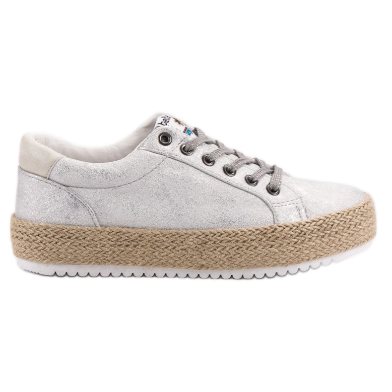 Betler Sneaker espadrillas alla moda grigio