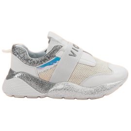 VICES Scarpe sportive slip-on bianco