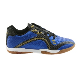 Scarpe sportive indoor American Club OG13 Royal nero blu giallo