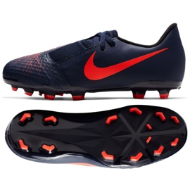 Nike Phantom Venom Academy Fg Jr AO0362-440 scarpe da calcio multicolore blu navy