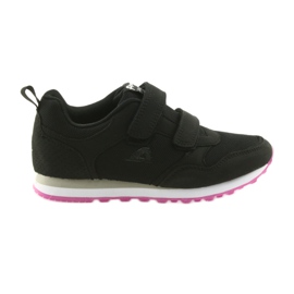 Scarpe sportive da bambina American Club WT30 nere nero