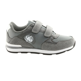 Inserto in pelle American Club Velcro BS01 bianca grigio