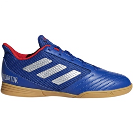 Scarpe indoor adidas Predator 19.4 In Sala Jr CM8551 blu blu