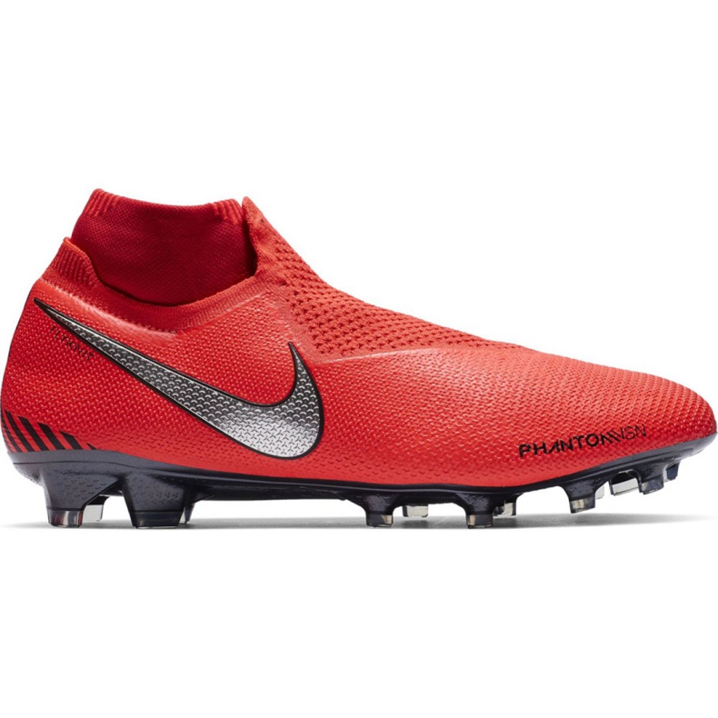 Nike Phantom Vsn Elite Df Fg M AO3262-600 scarpe da calcio rosso rosso
