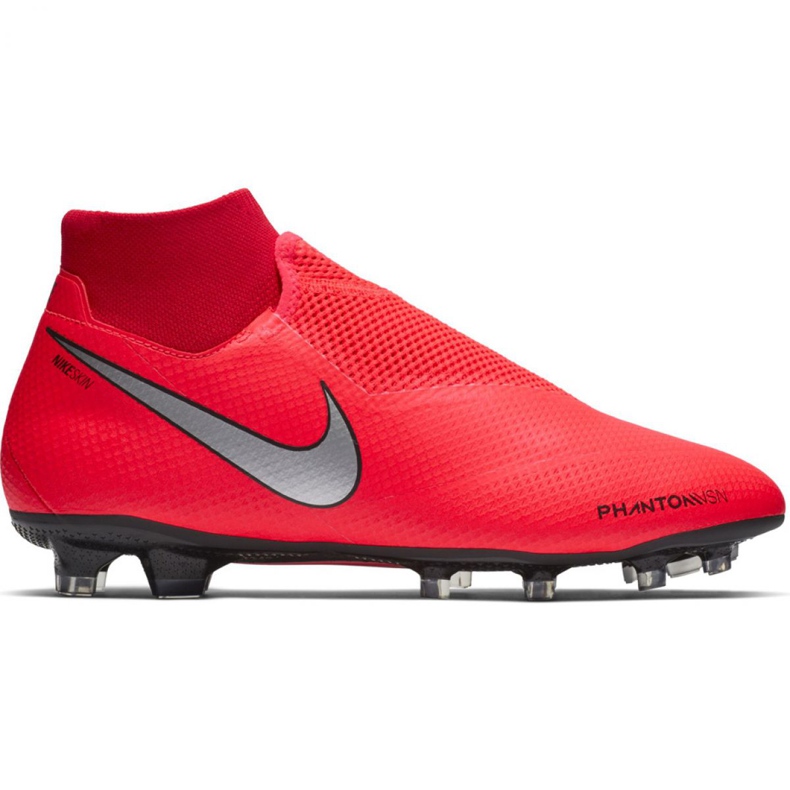 Nike Phantom Vsn Pro Df Fg M AO3266-600 scarpe da calcio multicolore rosso