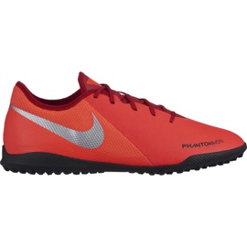 Nike Phantom Vsn Academy Tf M AO3223-600 scarpe da calcio multicolore arance e rosse