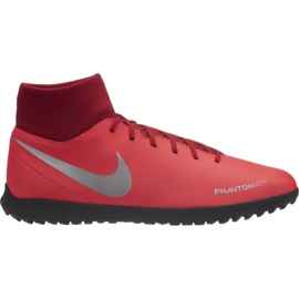 Nike Phantom Vsn Club Df Tf M AO3273-600 scarpe da calcio multicolore rosso