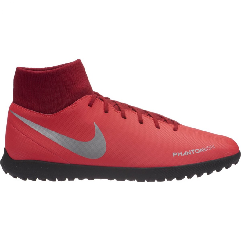 Nike Phantom Vsn Club Df Tf M AO3273-600 scarpe da calcio multicolore rosso