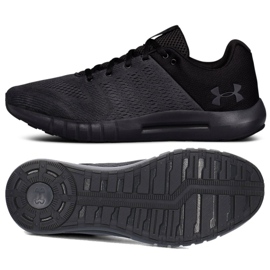 Under Armour Scarpe da corsa Ua Micro GM 3000011-104 nero