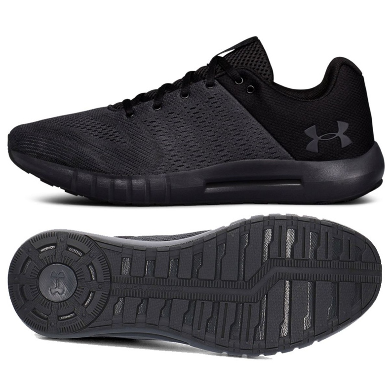 Under Armour Scarpe da corsa Ua Micro GM 3000011-104 nero