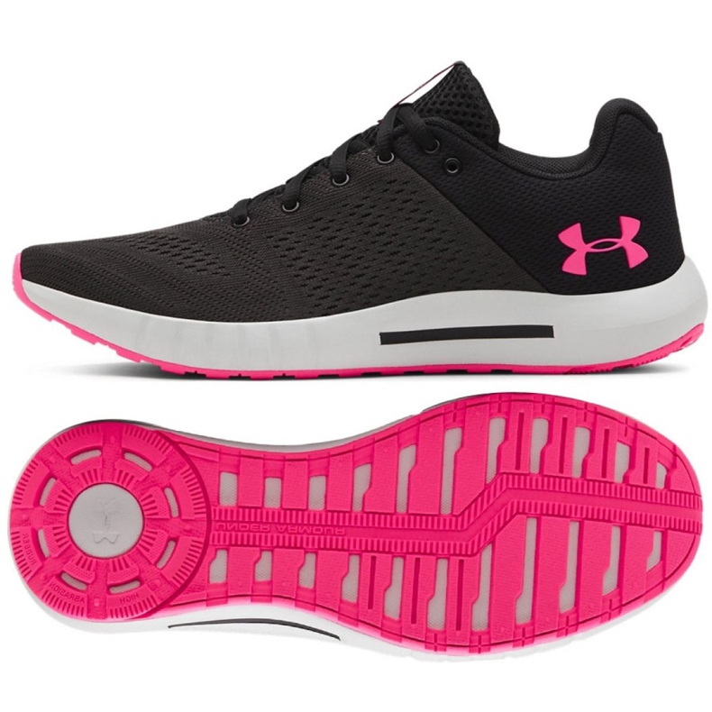 Under Armour Ua Micro G Pursuit W 30000101-005 scarpe da corsa nero