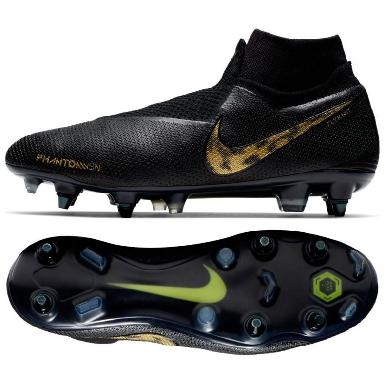 Scarpa da calcio Nike Phantom Vsn Elite Df Sg Pro Ac M AO3264-077 multicolore nero