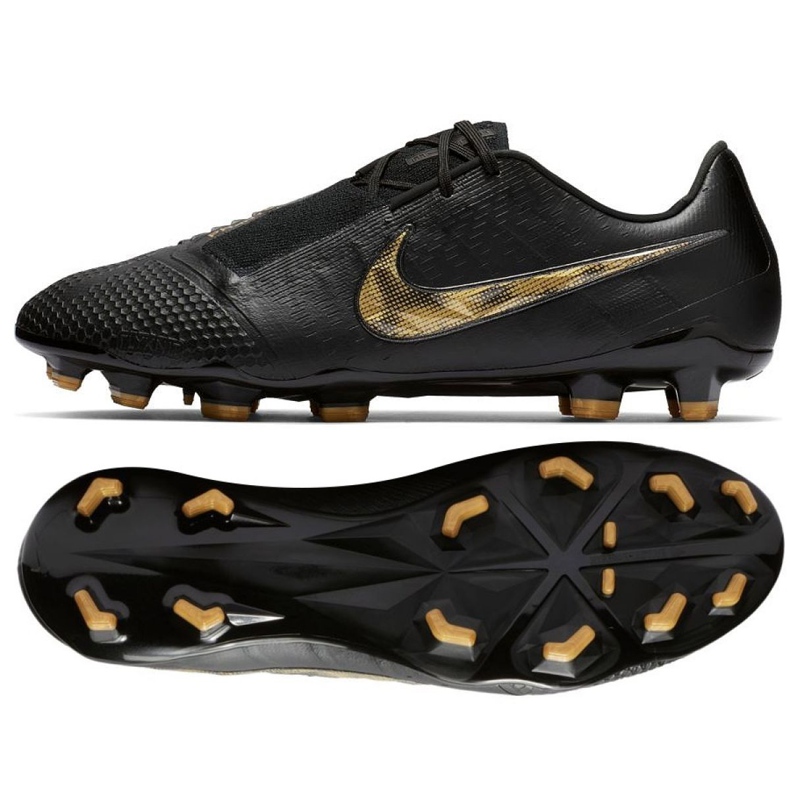 Nike Phantom Venom Elite Fg M AO7540-077 scarpe da calcio nero nero