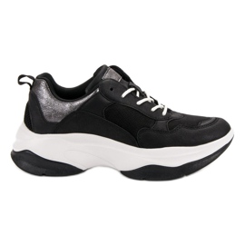 Kylie Scarpe da ginnastica nere alla moda nero