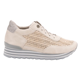 Aclys Sneakers Con Motivo beige