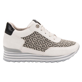 Aclys Sneakers Con Motivo marrone