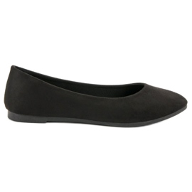 VICES Ballerine in camoscio nero