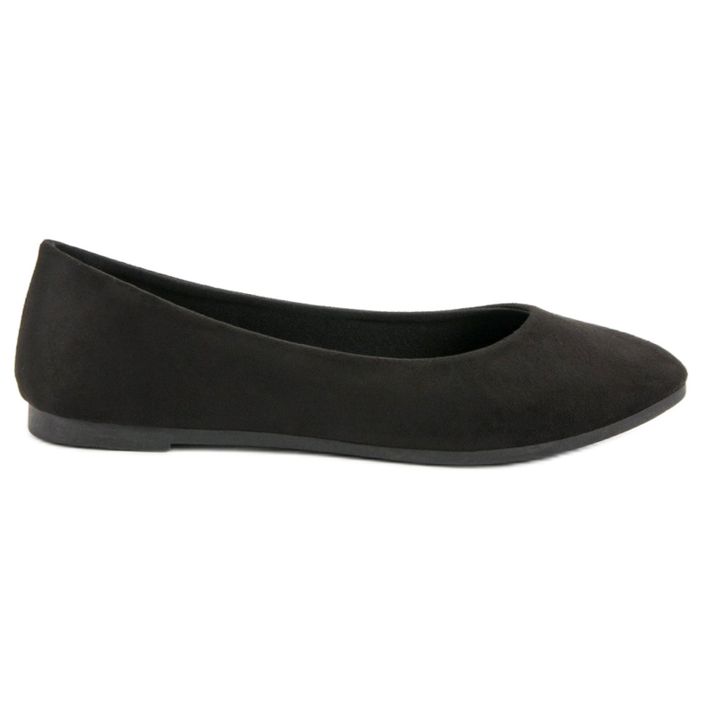 VICES Ballerine in camoscio nero