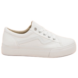 Kylie Sneakers bianche alla moda bianco