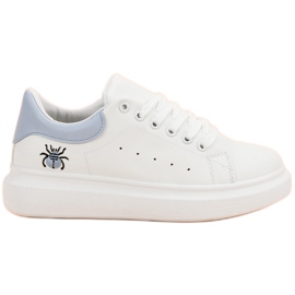 Kylie Scarpe sportive alla moda bianca