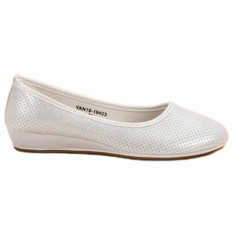 Vinceza Comode ballerine grigio