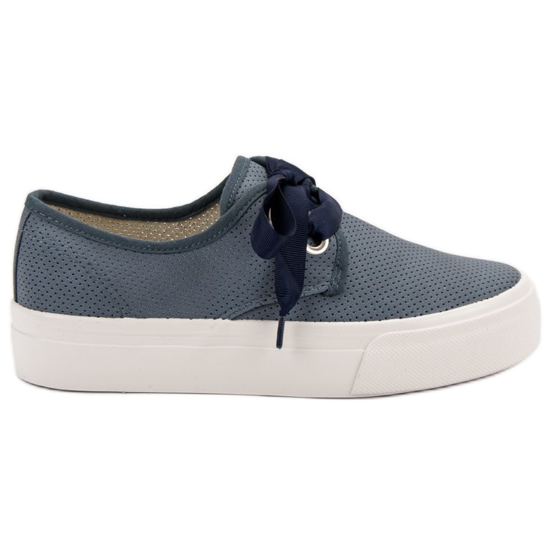 Kylie Scarpe da ginnastica legate con un nastro blu