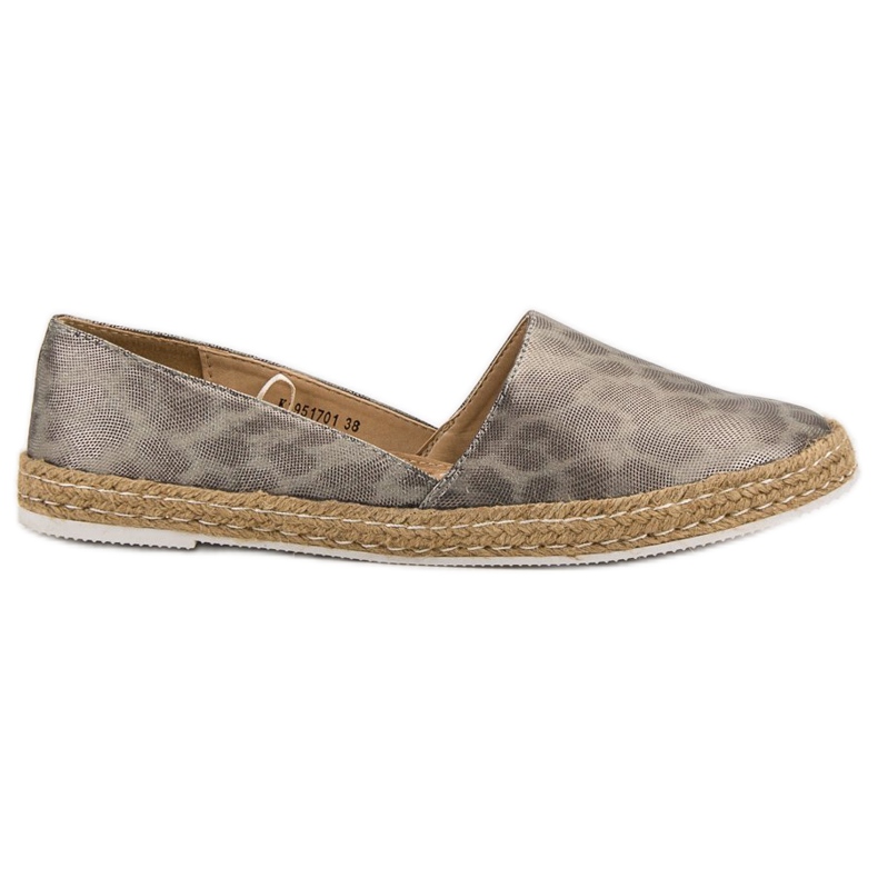 Kylie Espadrillas maculate grigio