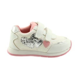 Soletta in pelle American Club GC11 bianco grigio rosa