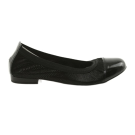 Ballerine da donna elastiche Gamis 1402 nere nero